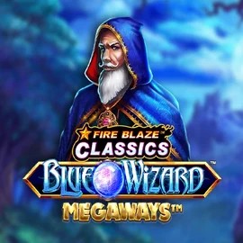 Play Fire Blaze Blue Wizard Megaways slot by Rarestone Gaming on winitacasino.de